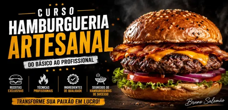 Curso Hamburgueria Artesanal